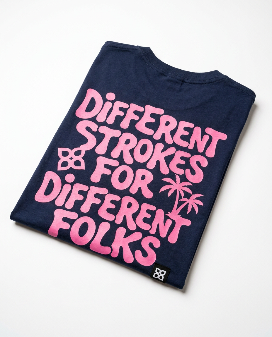 Different Stroke for different Folks Cotton Tees