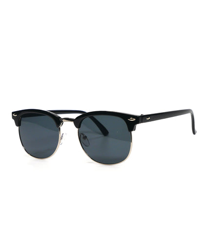Browline Sunglasses (Silver)