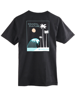 Backburn  Men's Coastal Culture Cotton Graphic Tees