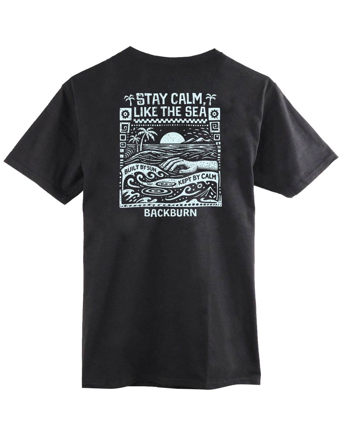 Stay Calm  Men's Cotton Tees