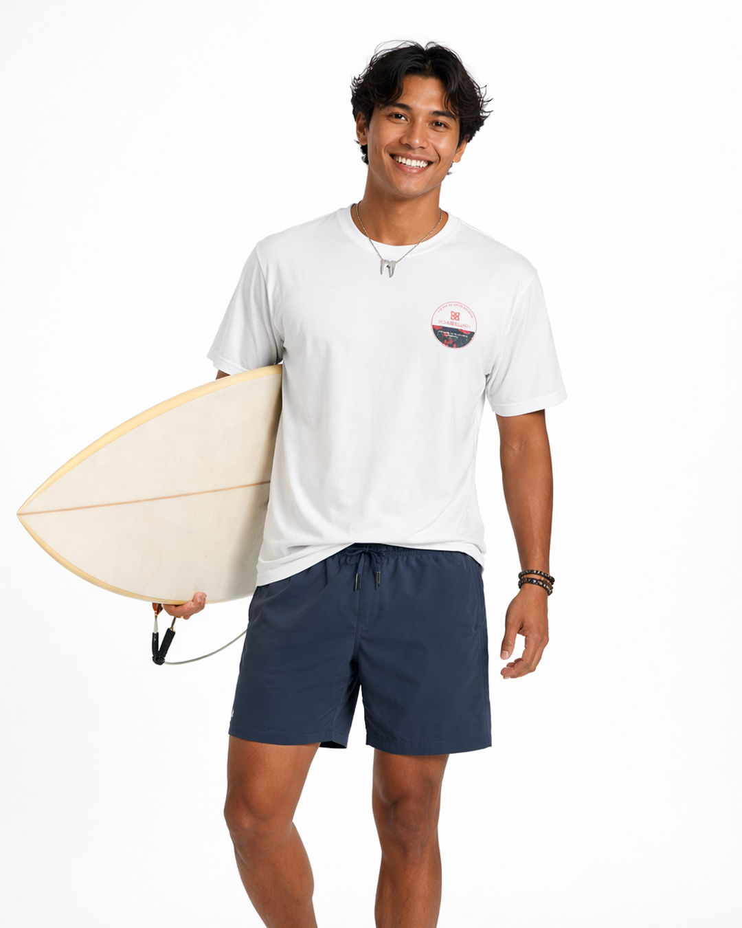 Backburn Cotton Tees - Island Siesta