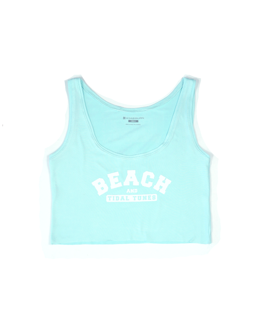 Backburn Beach & Tidal Tunes Crop Top